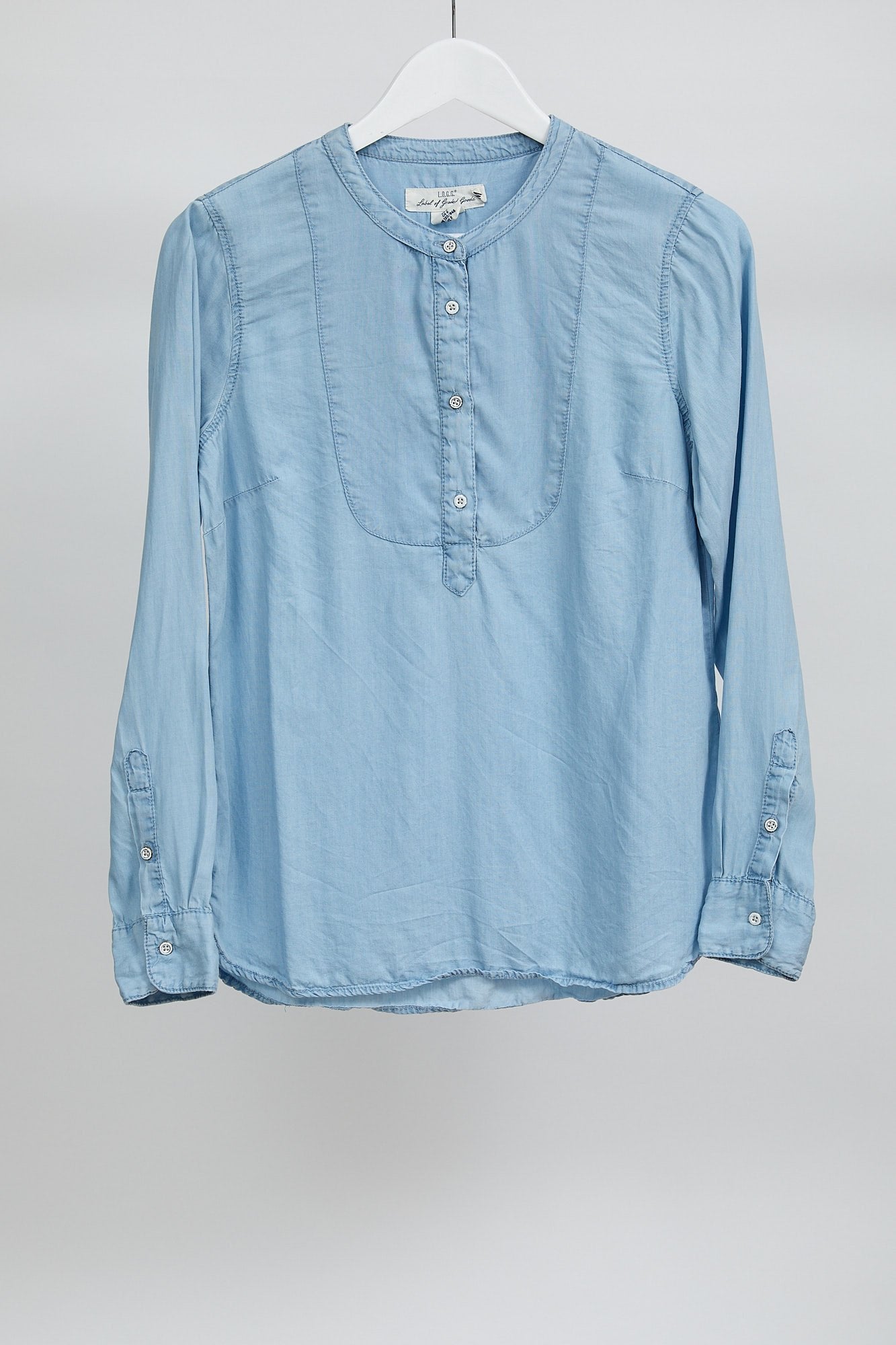 Womens Blue denim H&M Blouse: Size Small