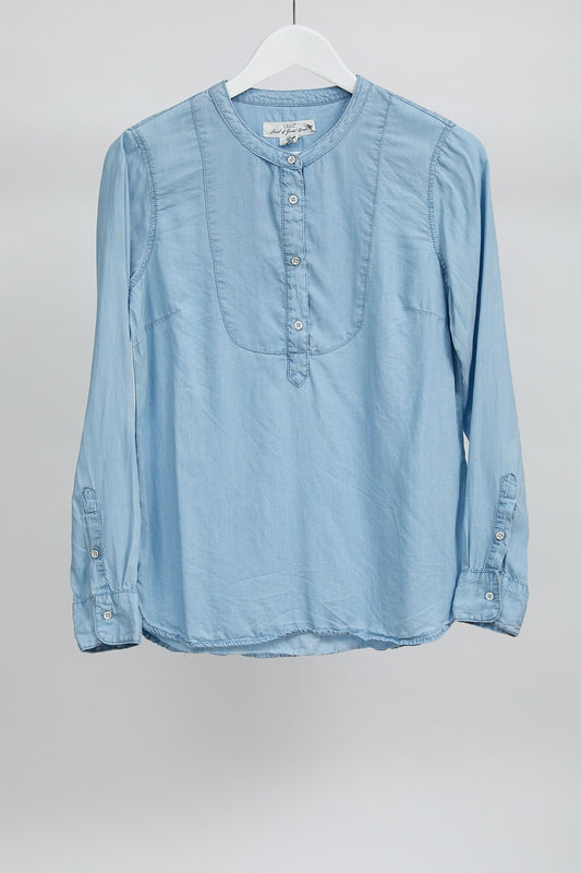 Womens Blue denim H&M Blouse: Size Small