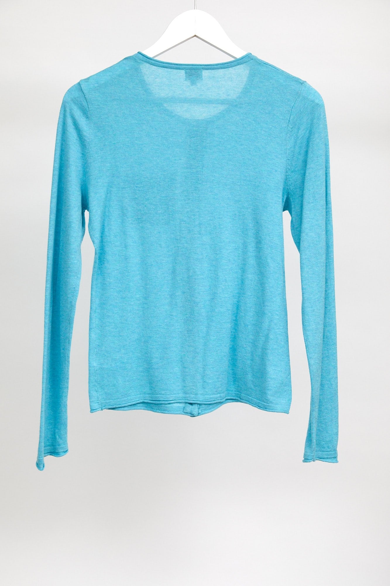 Womens Kin Blue Cardigan: Size Small