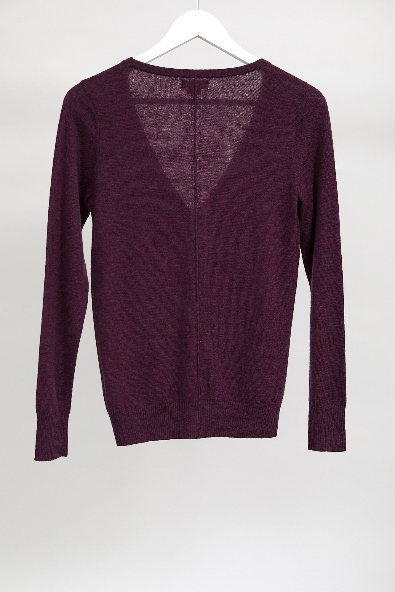Womens Fat Face Purple Cardigan: Size Small