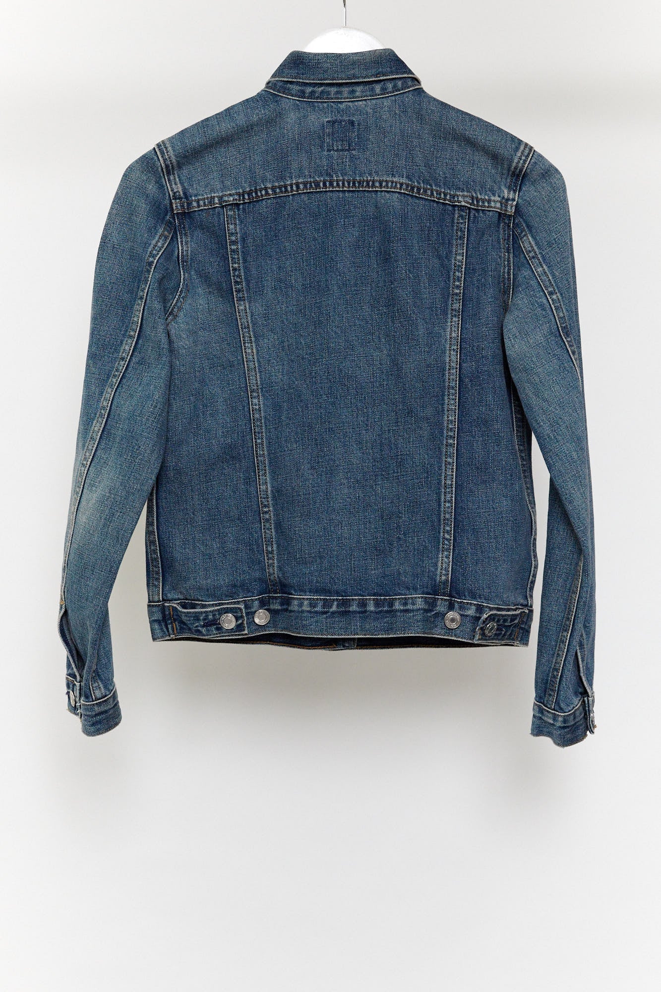 Womens Gap blue denim jacket size extra small