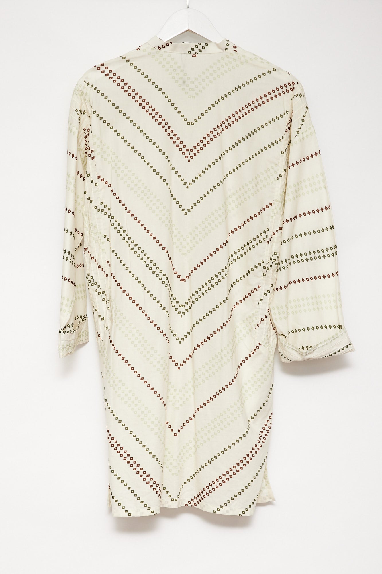 Womens Khaadi White Stripe Tunic Dress Size Small