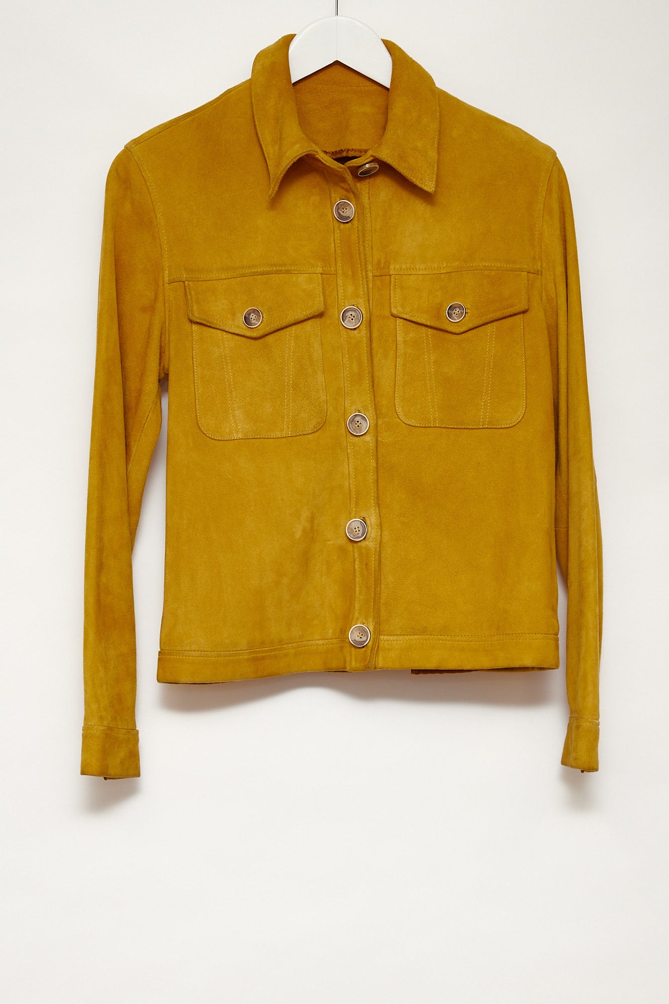 Yellow corduroy hot sale jacket womens