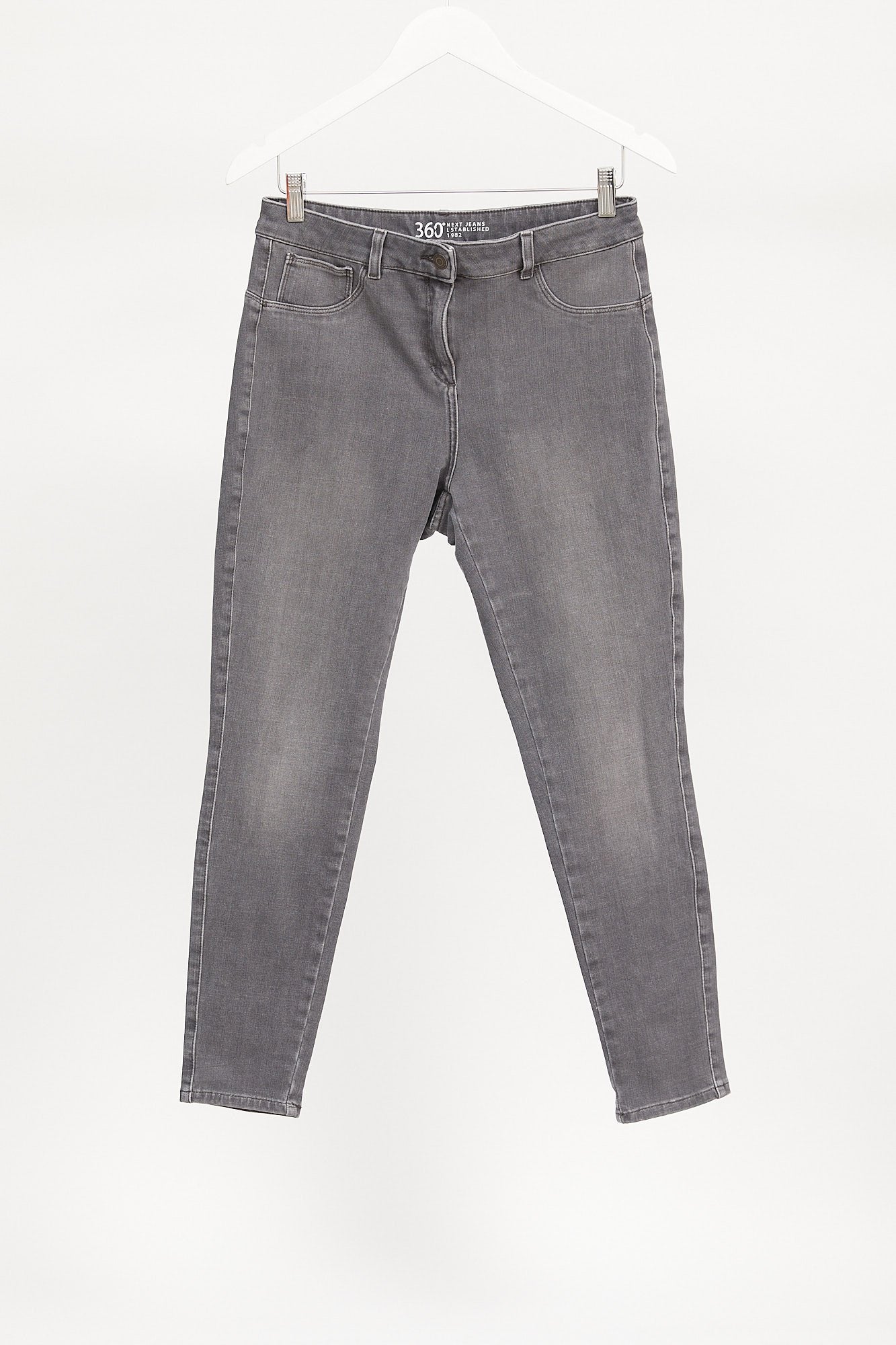 Womens Grey Next Jean: Size Large