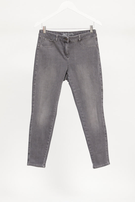 Womens Grey Next Jean: Size Large