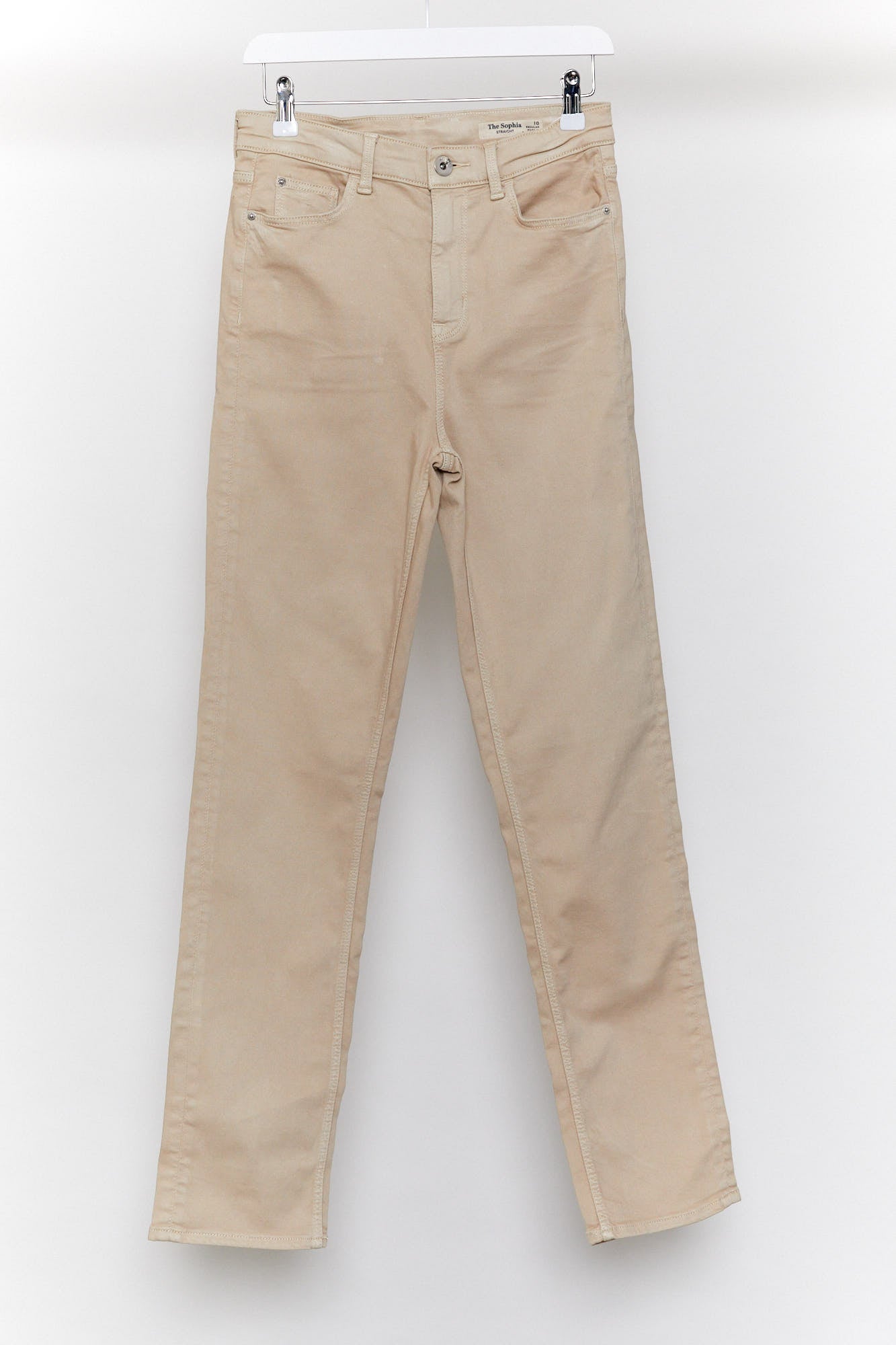 Womens beige M&S jean size 10