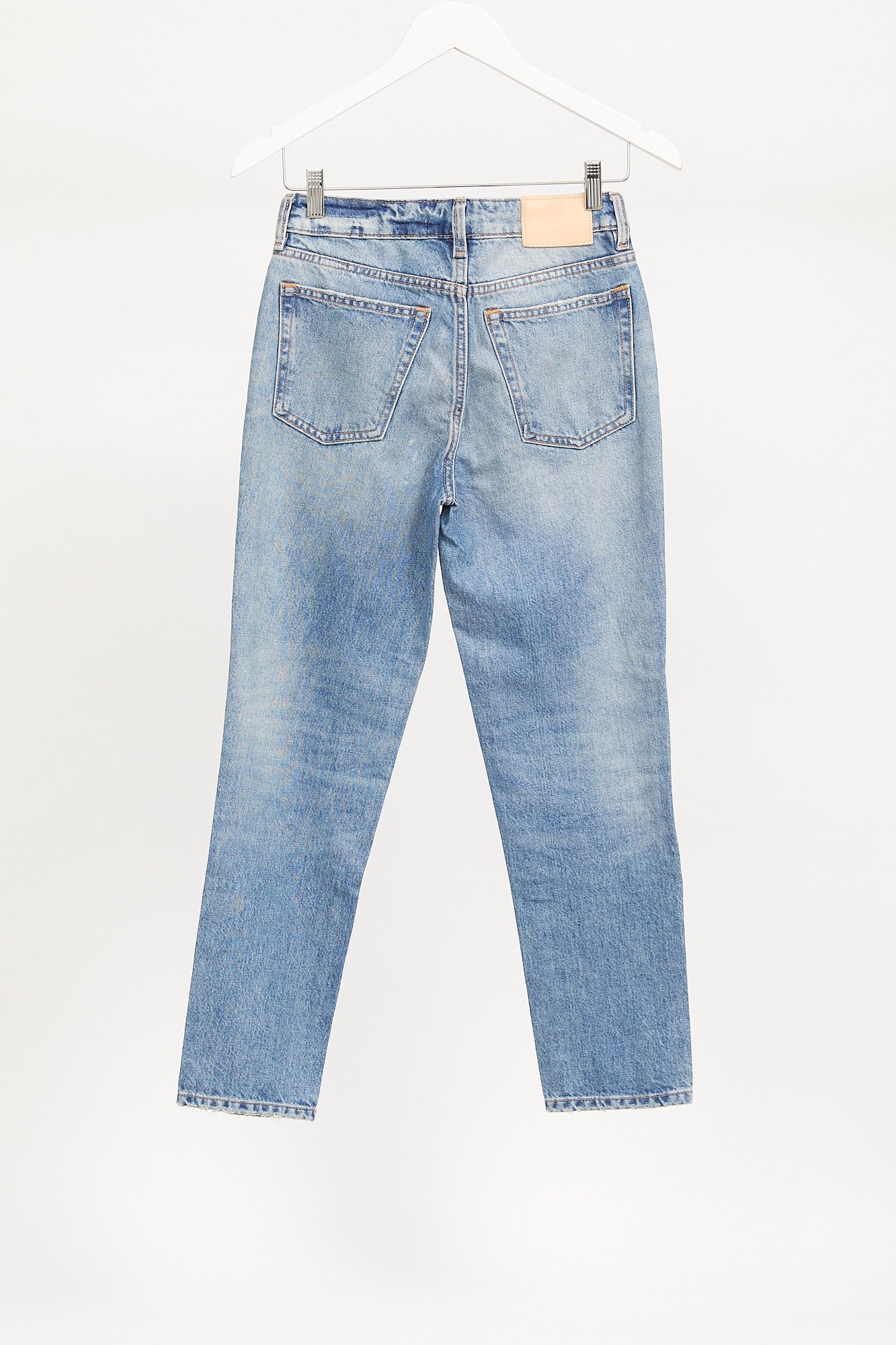 Womens Light Blue H&M Denim Jeans: Size Small