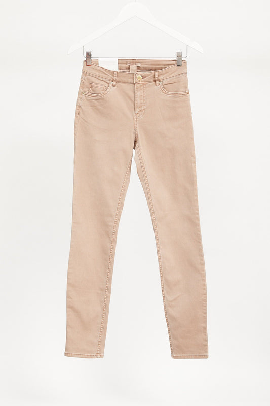 Womens Beige H&M Jeans: Size Small