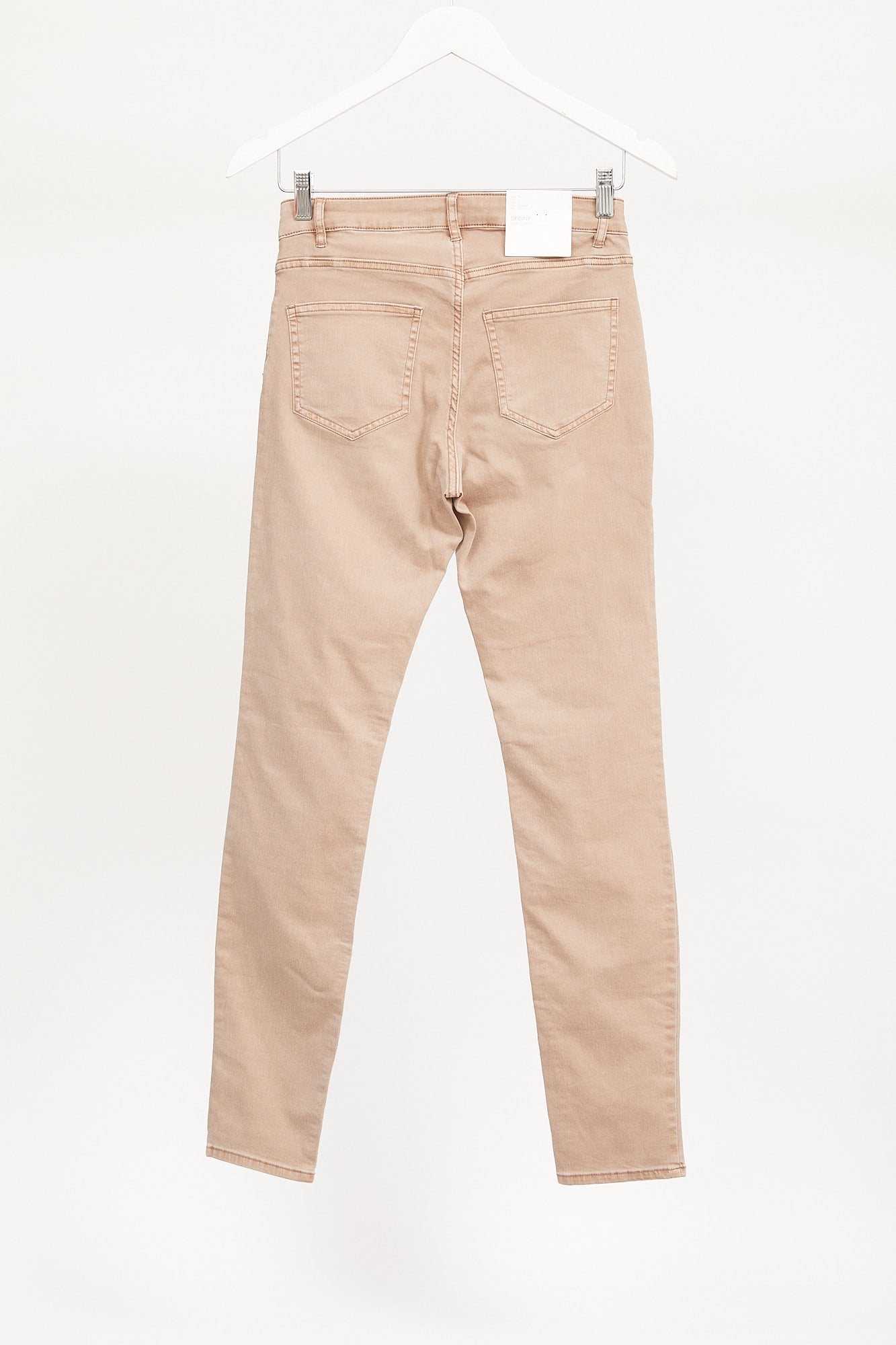 Womens Beige H&M Jeans: Size Small