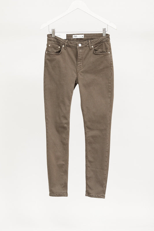 Womens Brown Jeans: Size Small