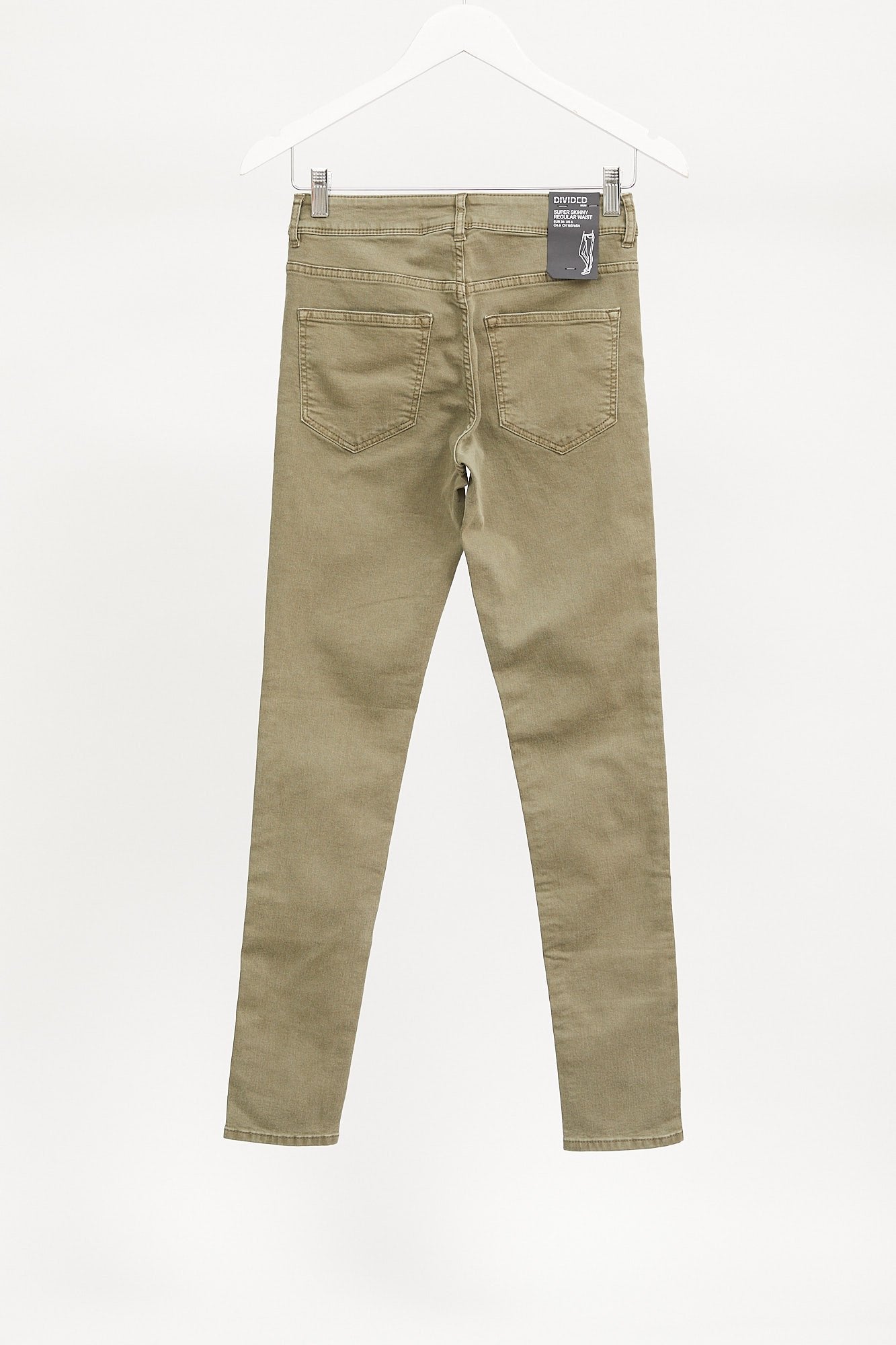 Womens Khaki/ Beige Jeans: Size Small