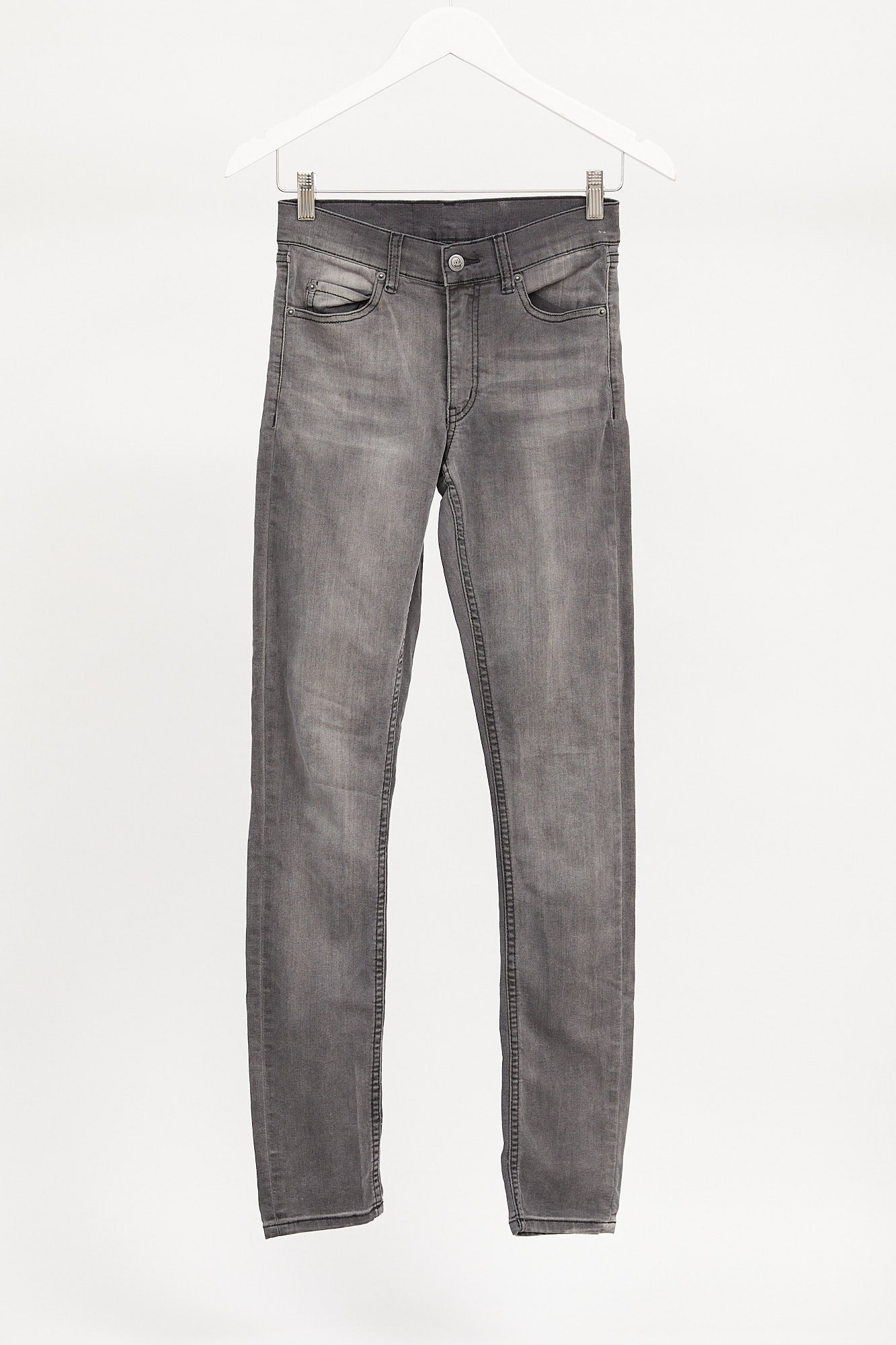 Womens Cheap Monday Grey Jeans: Size Small
