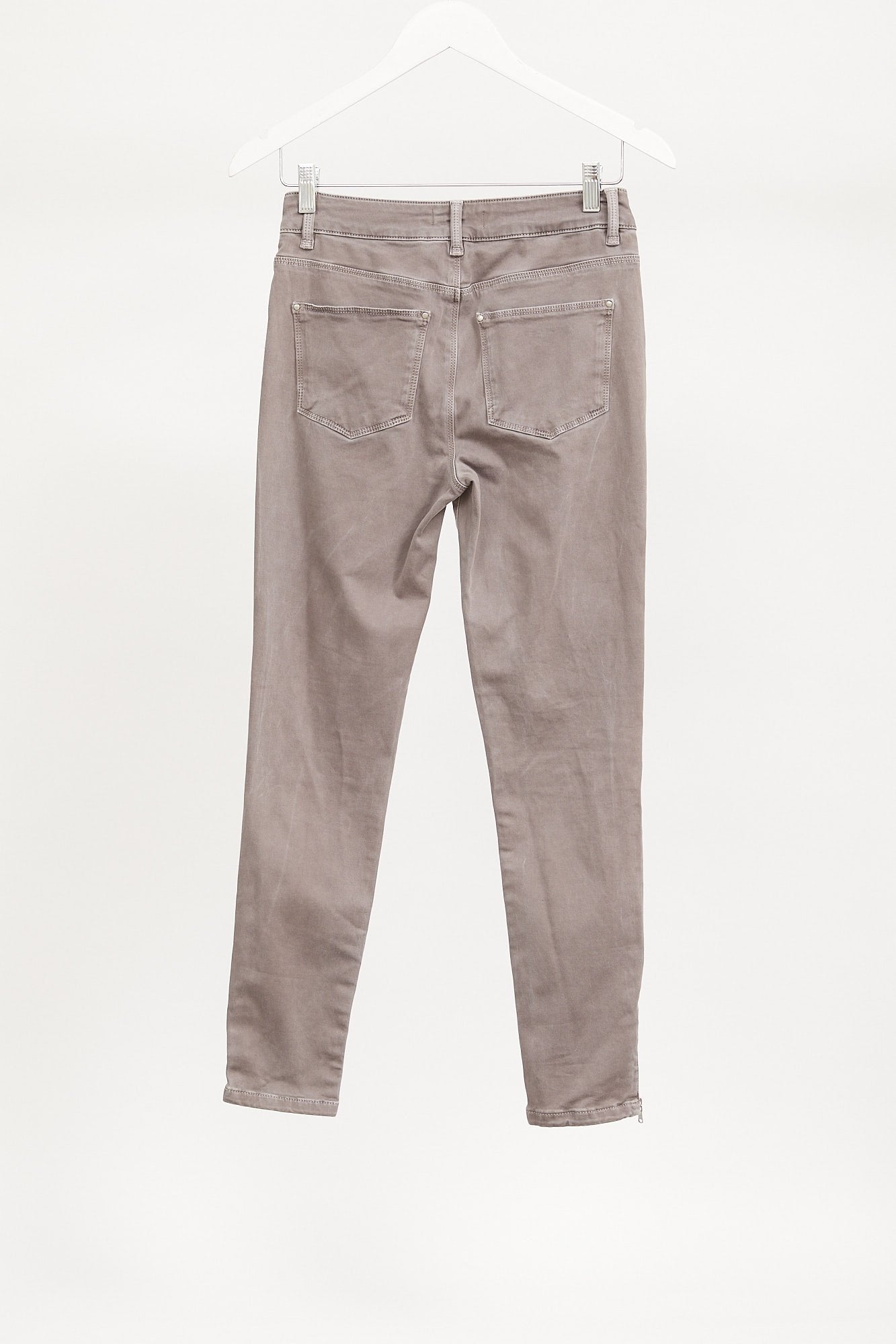 Womens Mint Velvet brown/grey skinny Jeans: Size Small