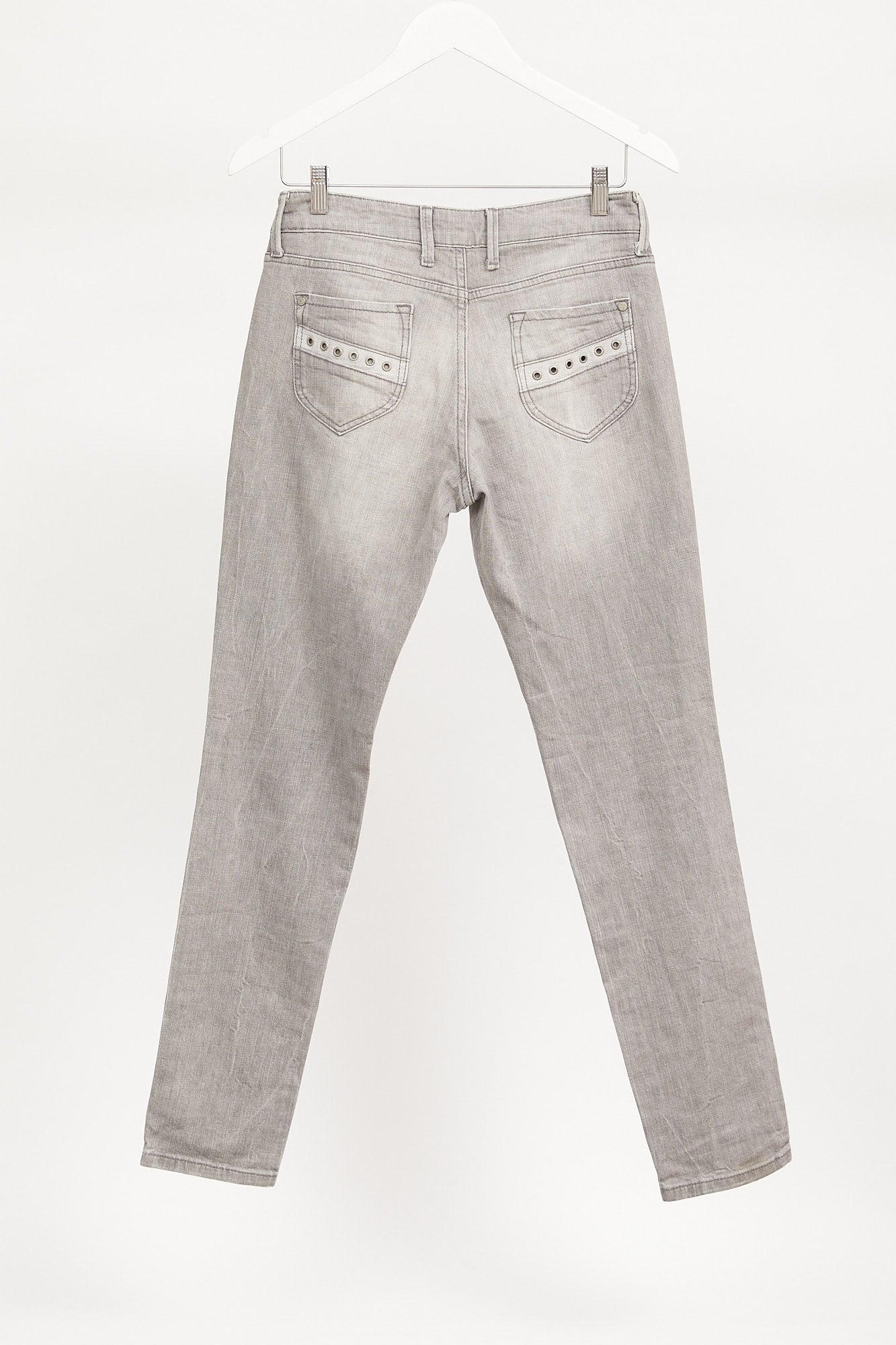 Womens M&S Grey slim Jeans: Size small/medium