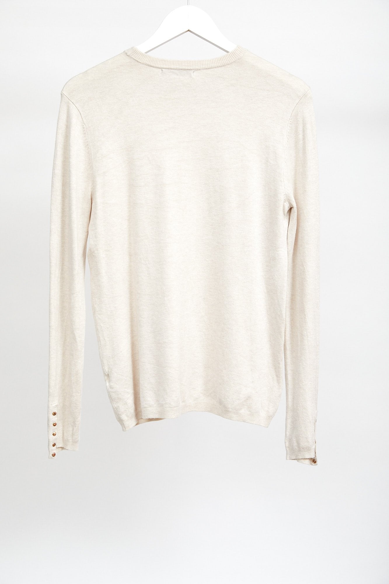 Womens Zara Cream Jumper: Size Large
