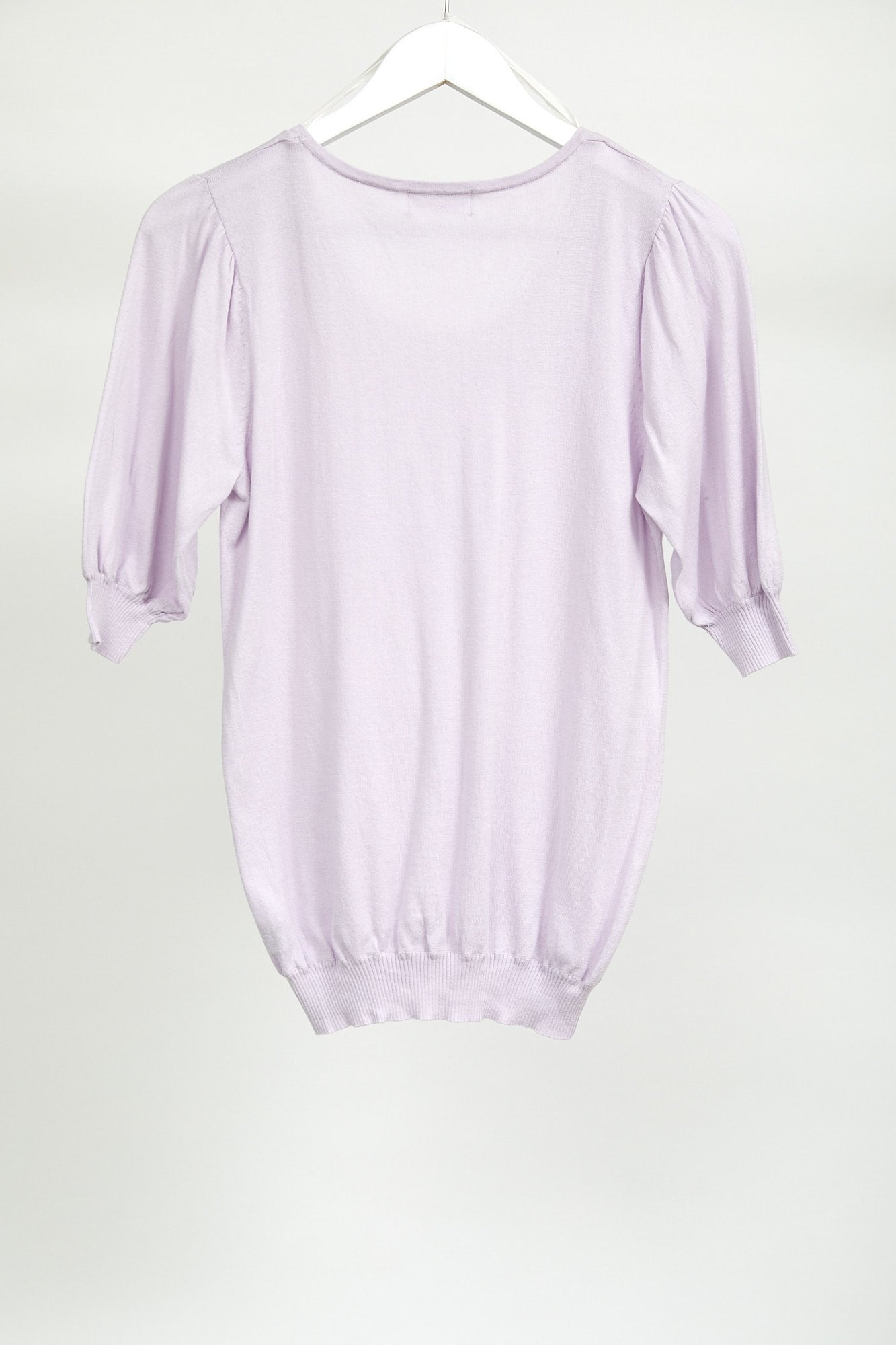 Womens Lilac Sweater: Size Medium