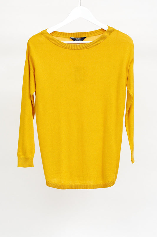 Womens Joules Yellow Sweater: Size Small