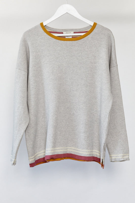 Womens White Stuff grey jumper size 18