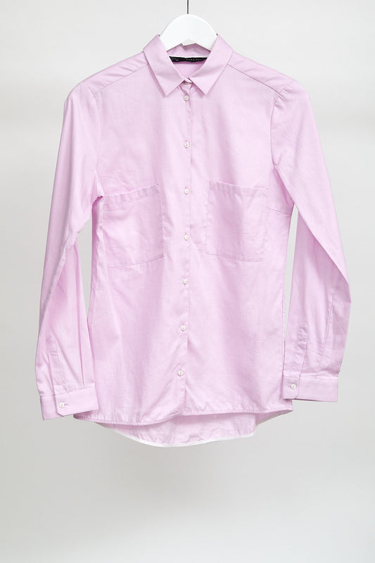 Womens Zara Pink Shirt: Size Small