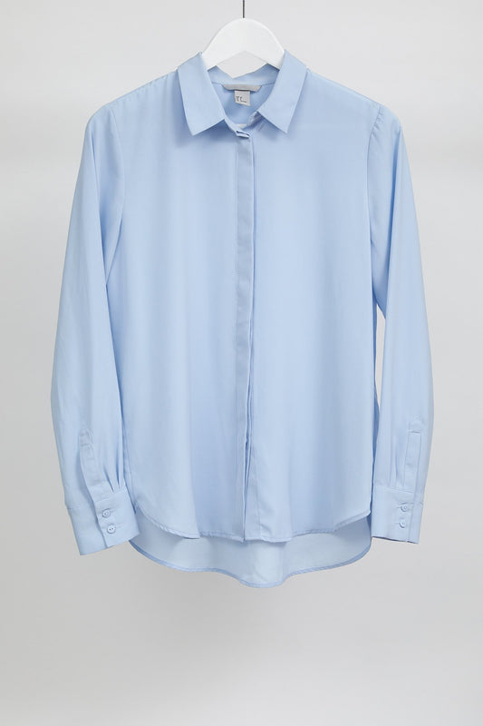 Womens Blue H&M Shirt: Extra Small