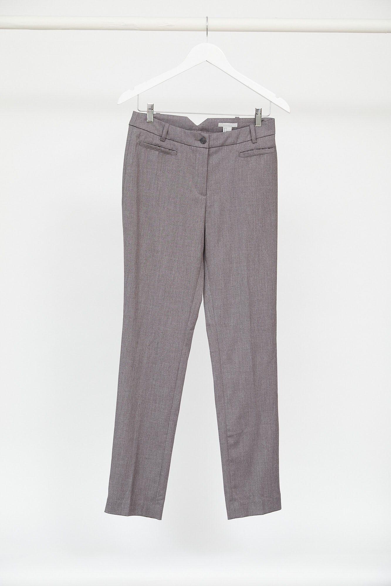 Womens Grey H&M Suit Trousers: Size 10 or Small
