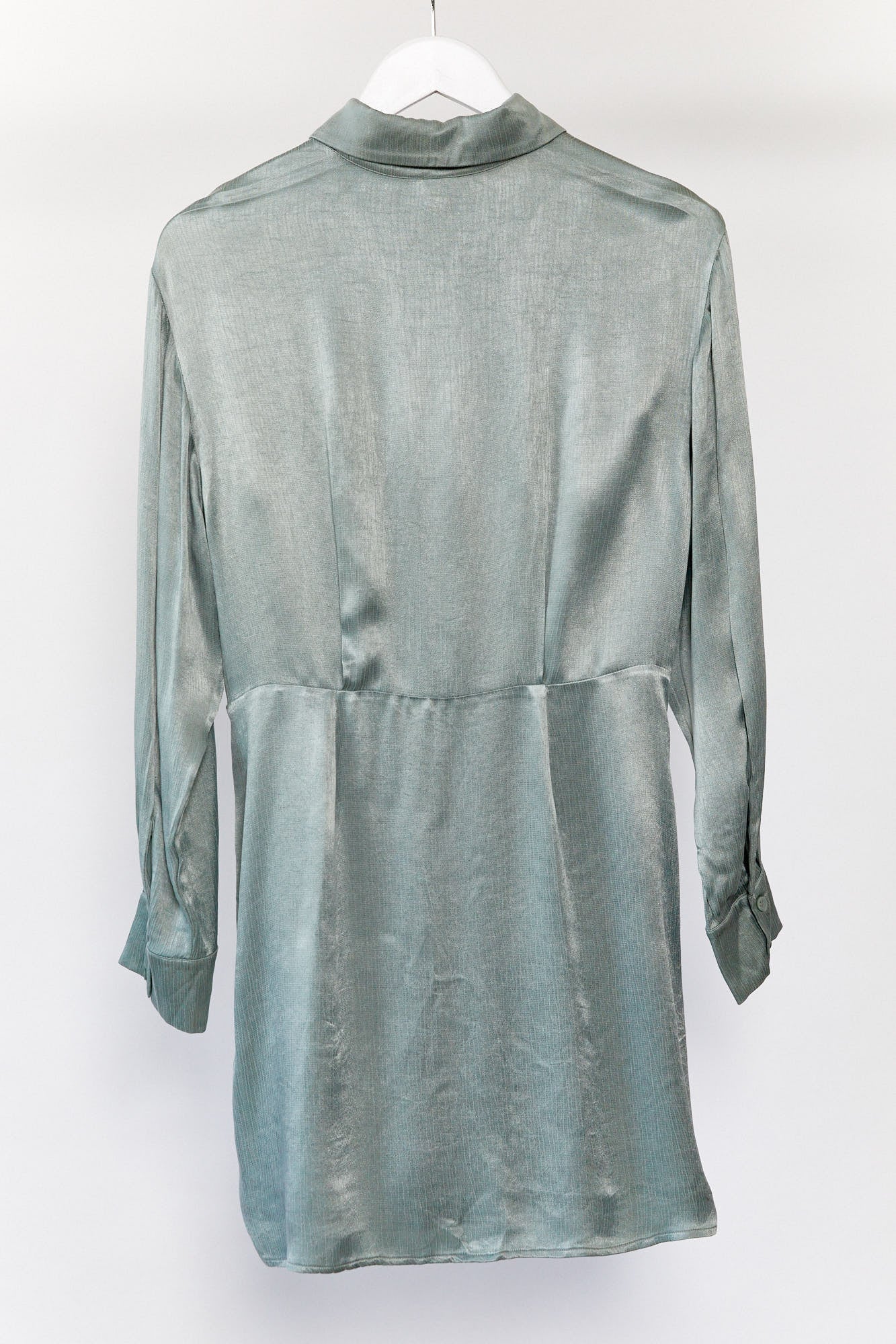 Womens & Other Stories Green Shirt dress Size Small
