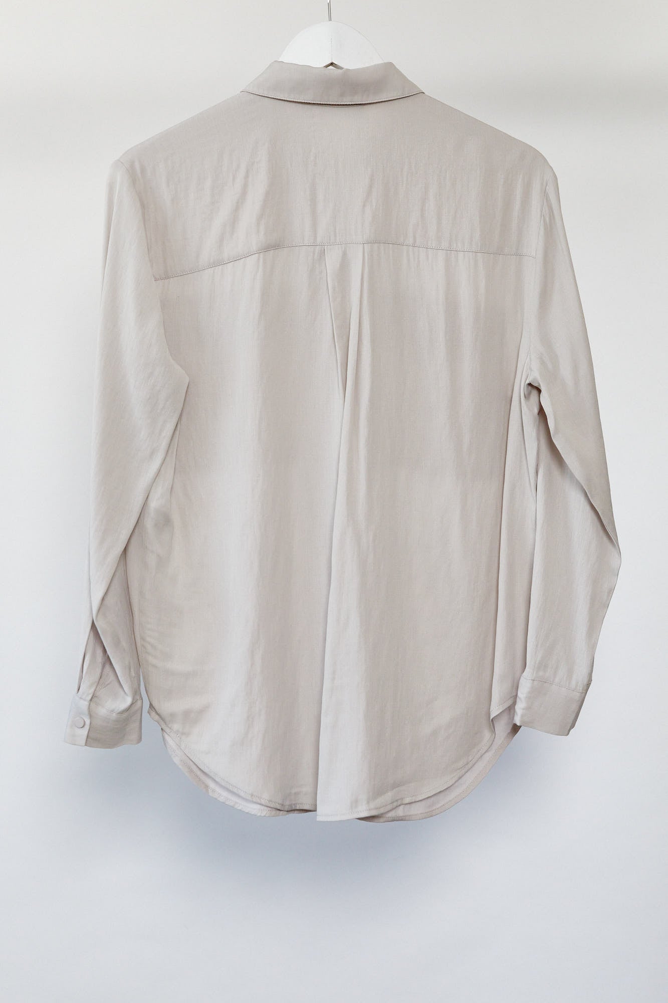 Womens Mint Velvet grey shirt size 10