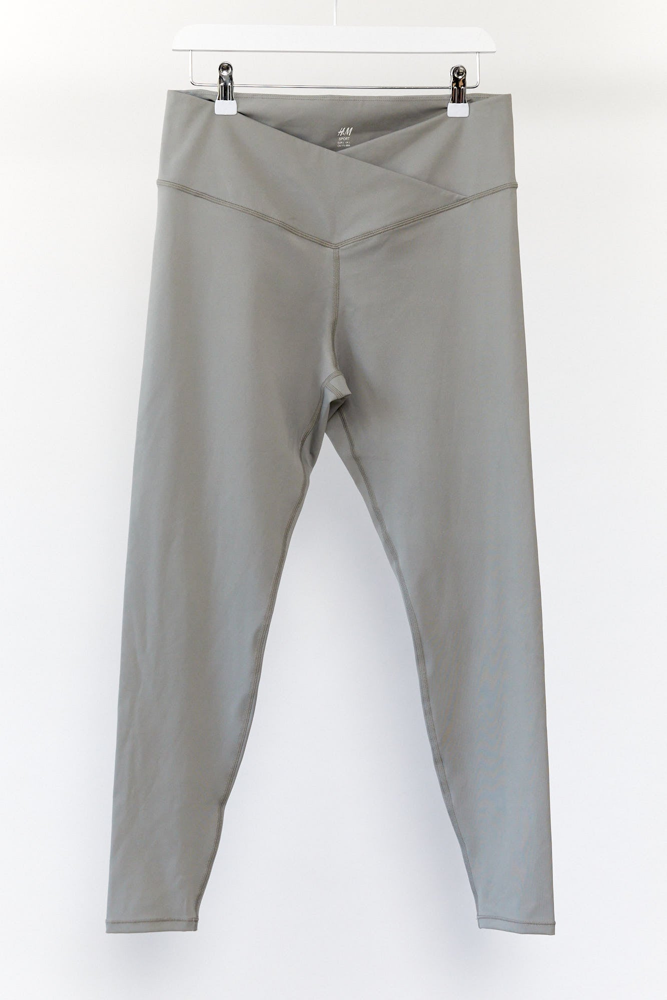 Womens Grey H&M Sport Legging Size Large