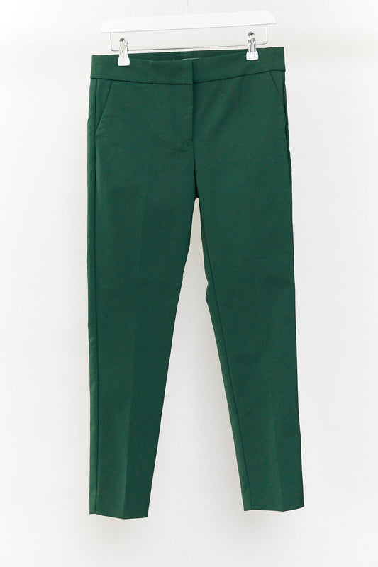 Womens Mango green suit trouser size 10