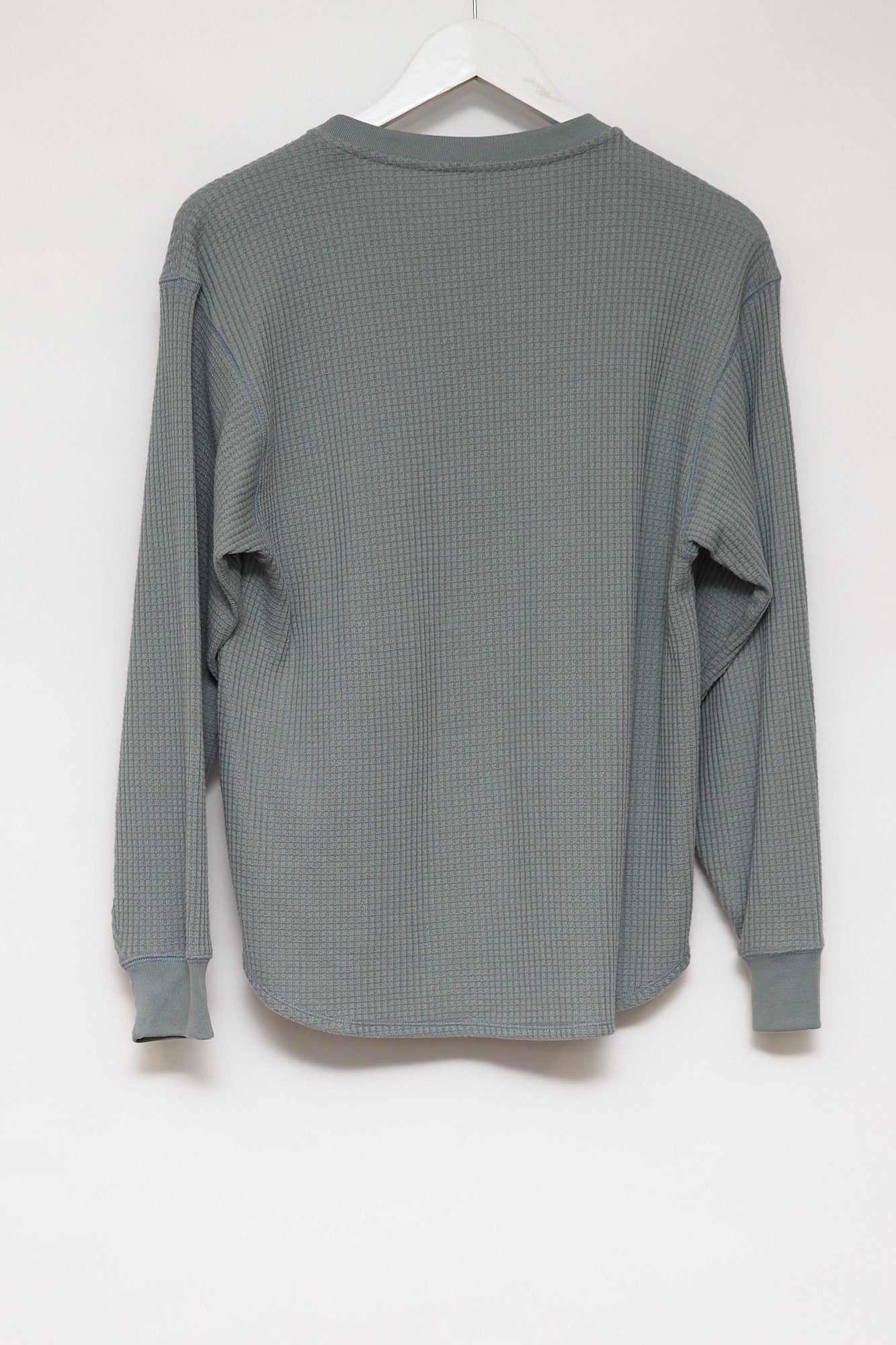 Womens Uniqlo Grey Waffle T-shirt: Size Small