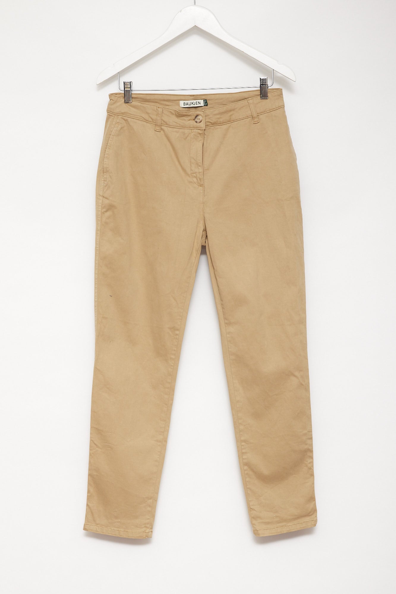Womens Baukjen Beige chino size 12
