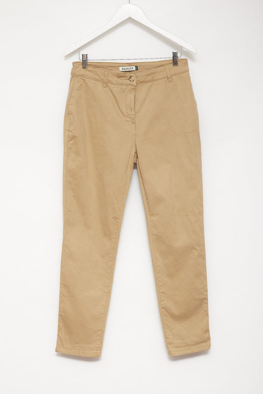 Womens Baukjen Beige chino size 12