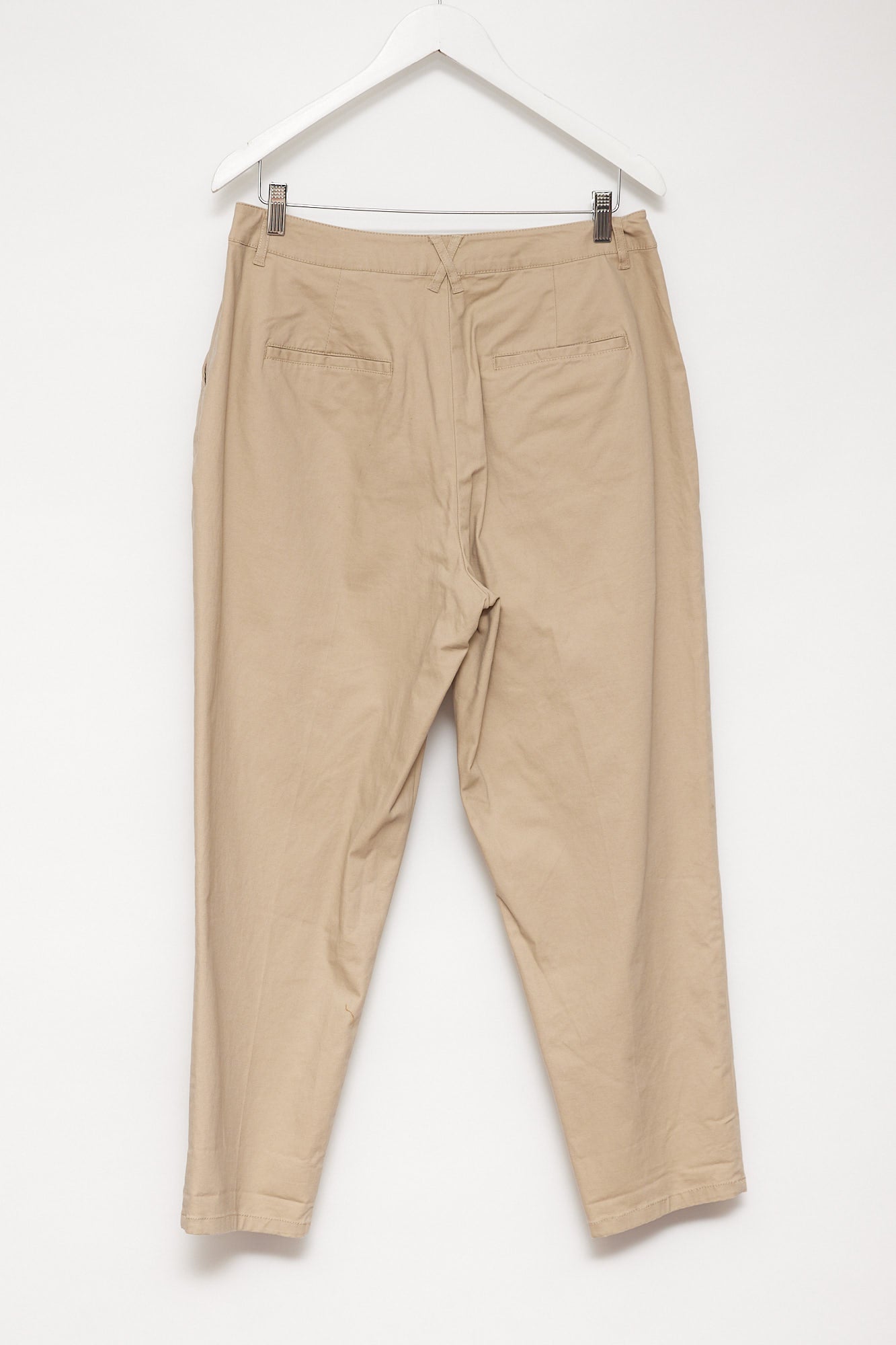 Womens ASOS Design beige chinos size 14