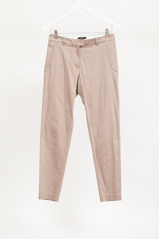 Womens Brown H&M Chino Trouser: Size 10