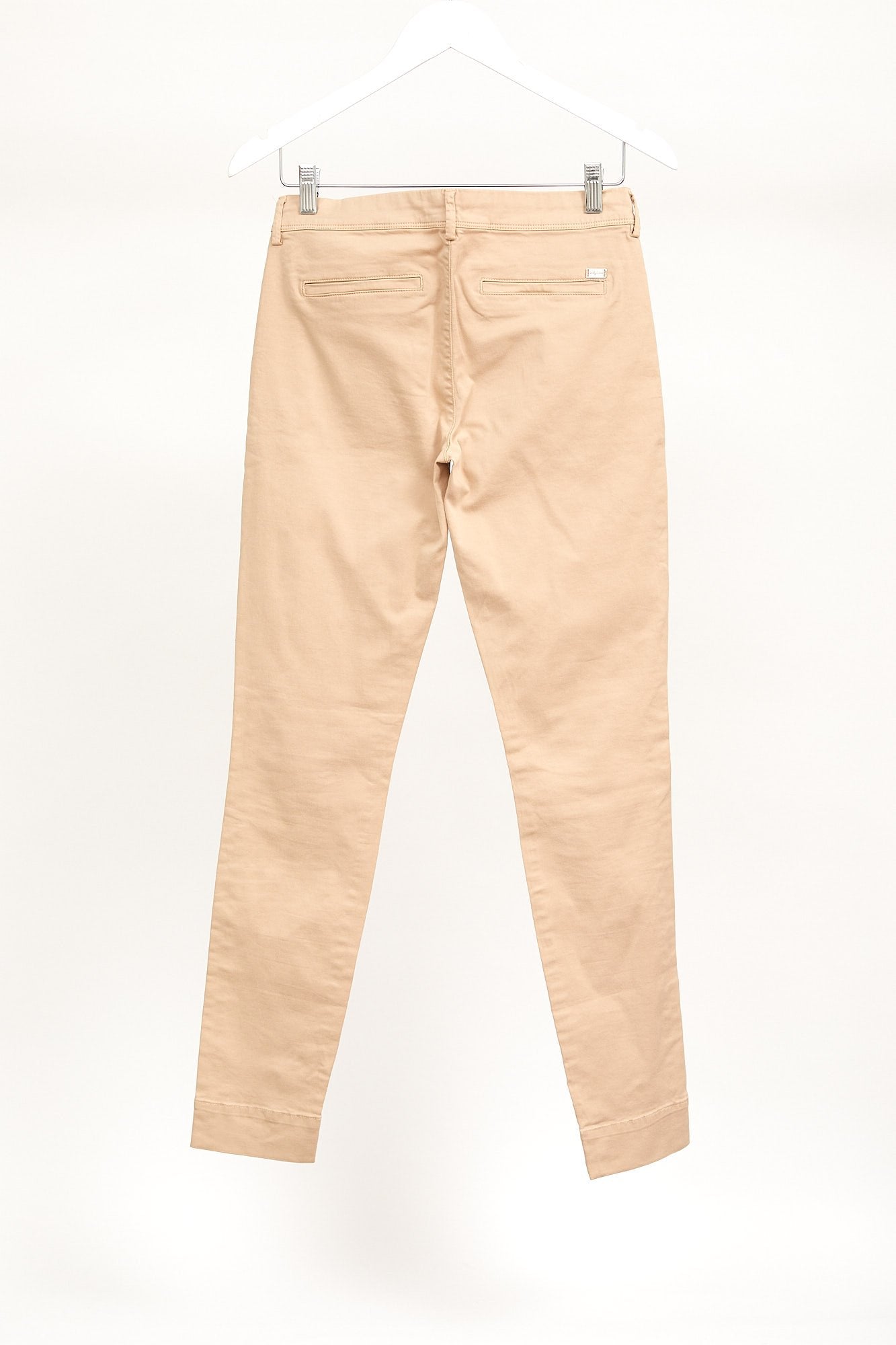 Womens 7 for All Mankind Beige Trousers: Size 8 or Small
