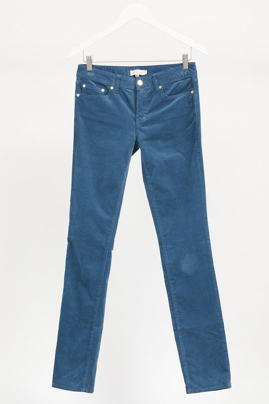 Womens Teal Tory Birch Trouser: Size Extra Small
