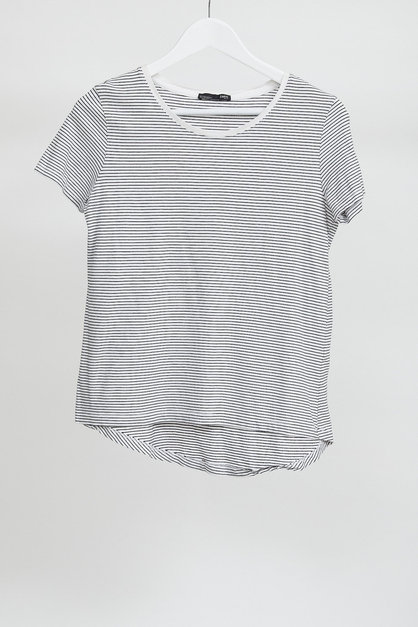 Womens Black And White Stripe Pattern: Size Small