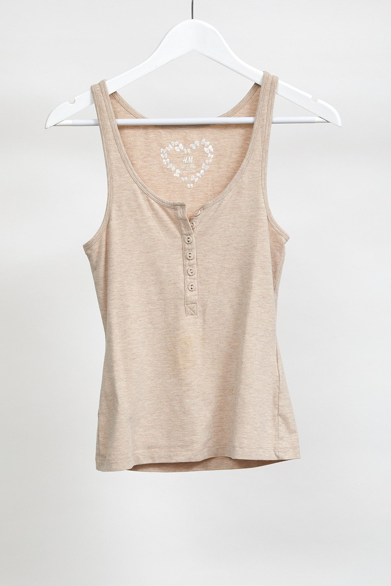 Womens H&M Brown Vest: Size Small