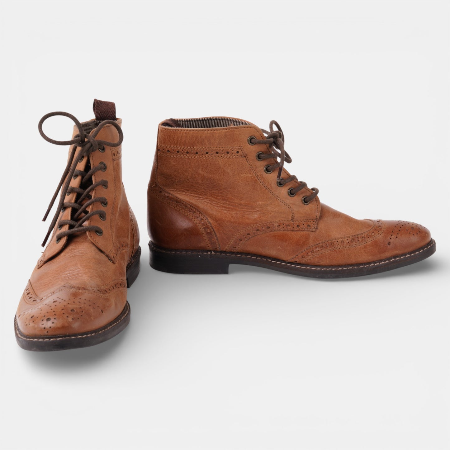 Brown Lace up Boots size 11