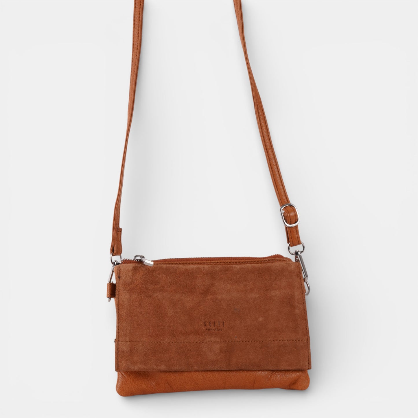 Small Brown Leather Crossbody Purse bag