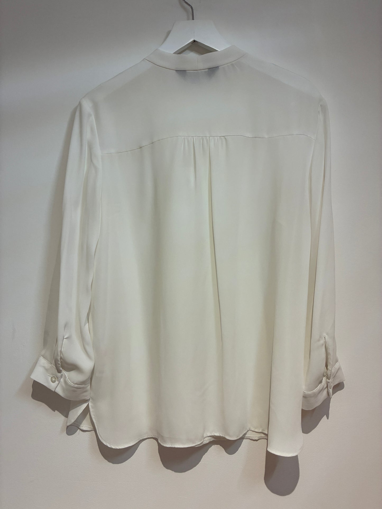 Womens Dorothy Perkins White Blouse Size 10