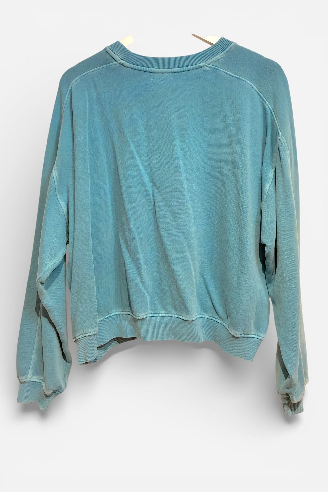 Womens Hush Turquoise Sweatshirt Size Small