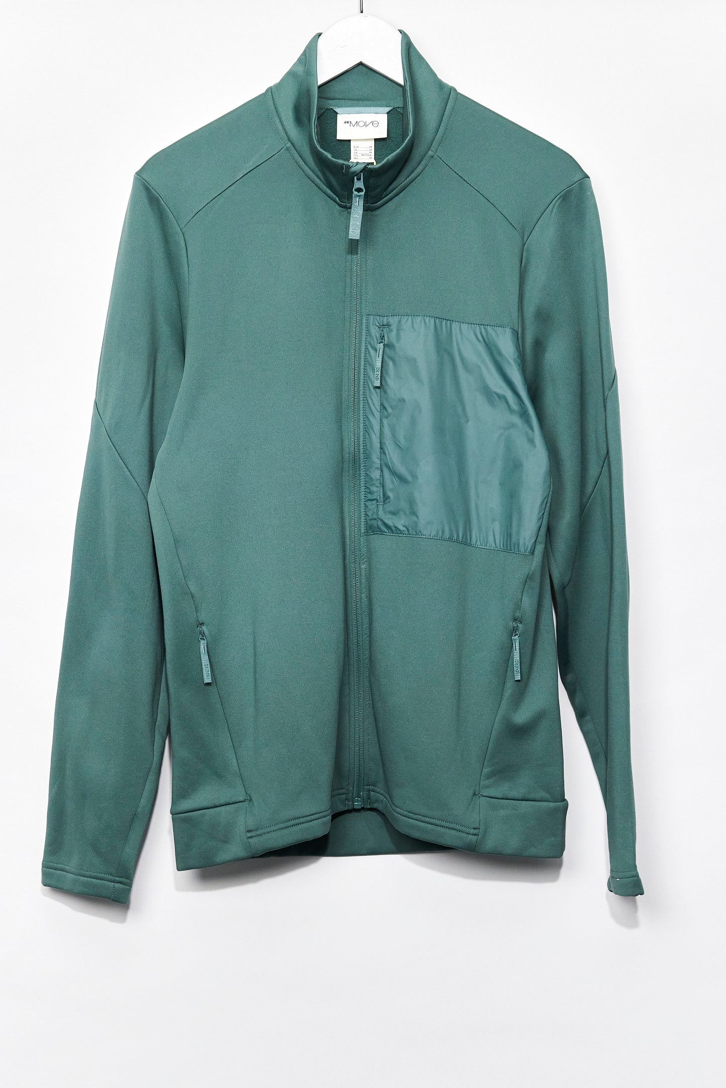 Mens H&M Green Sport Jacket size Medium