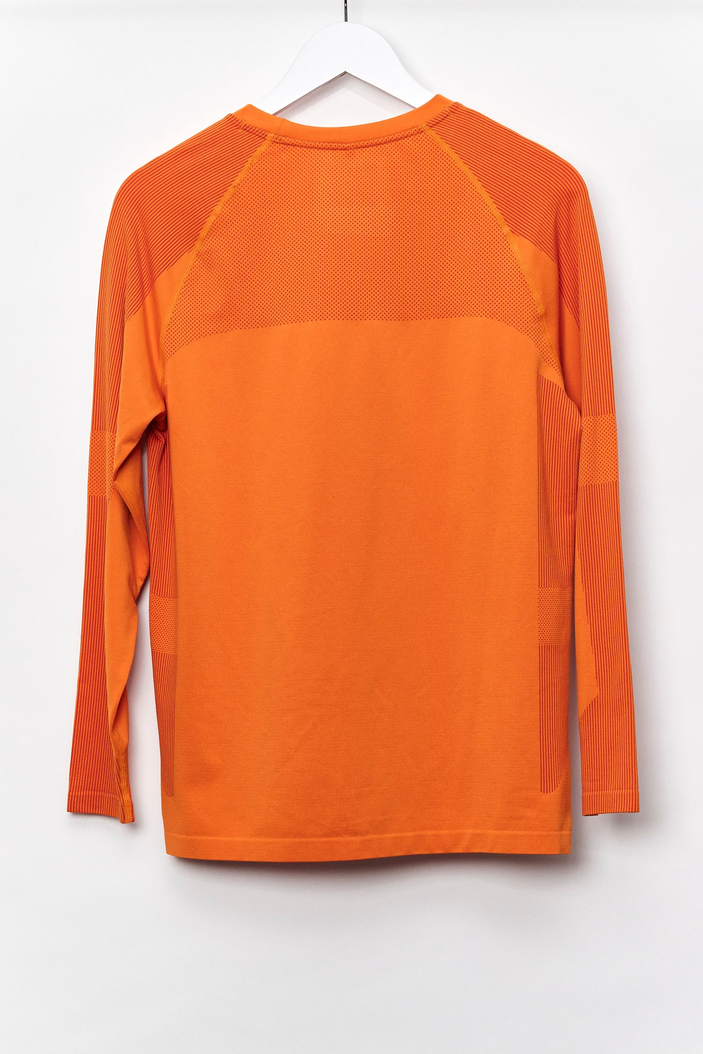 Mens H&M Orange Long Sleeve Sport Top Size Large