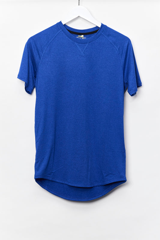 Mens M&S Goodmove Blue Sport Top size Extra Small