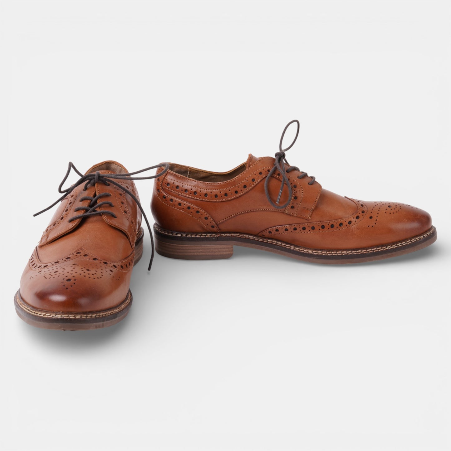Brown Brogue Shoes size 9