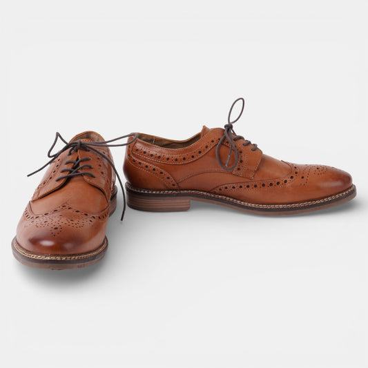 Brown Brogue Shoes size 9