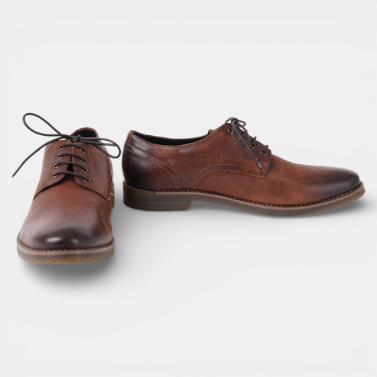 Dark Brown Derby Shoes size 9