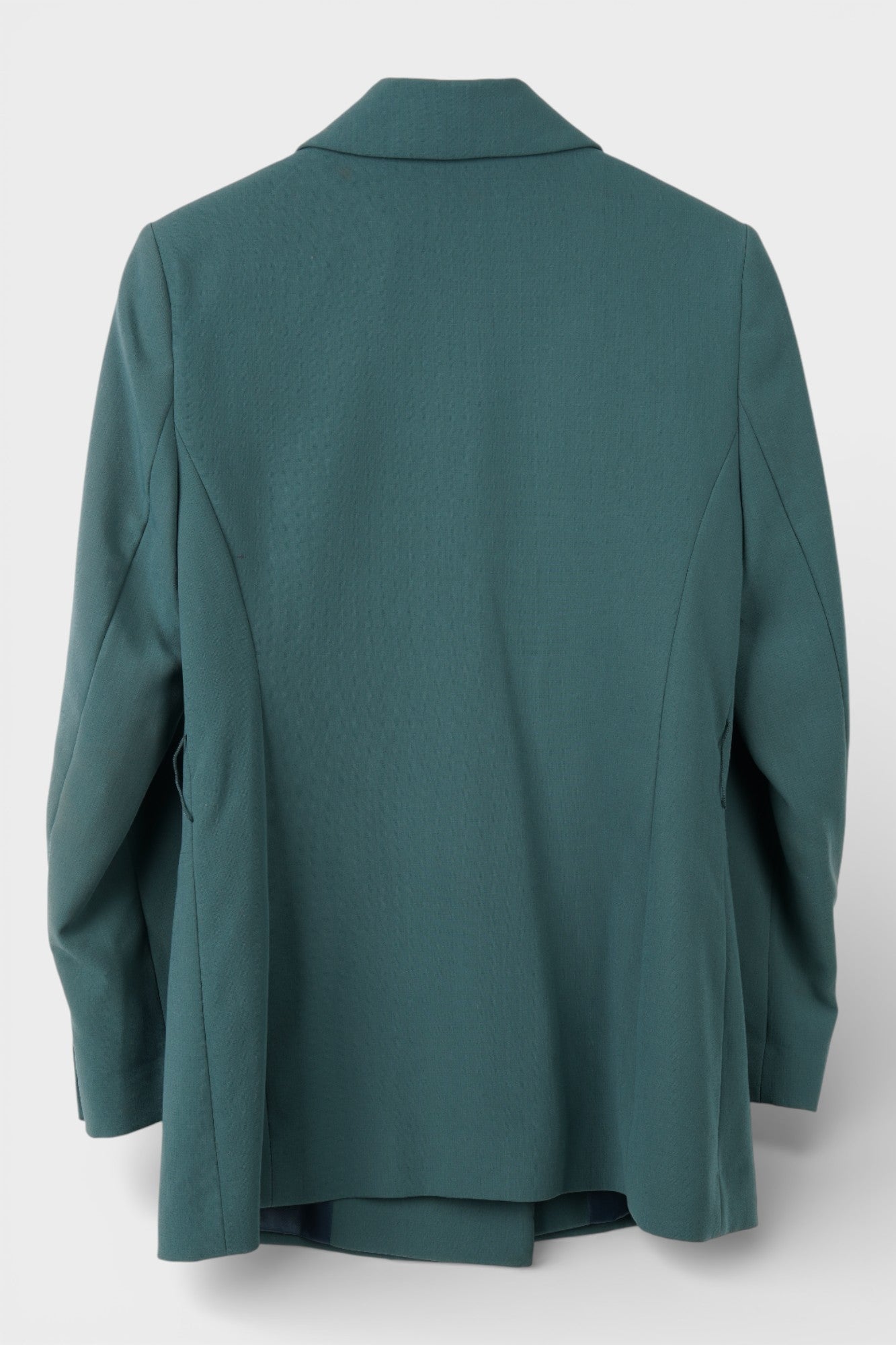 Womens Topshop Green Double Breasted Blazer Size 10