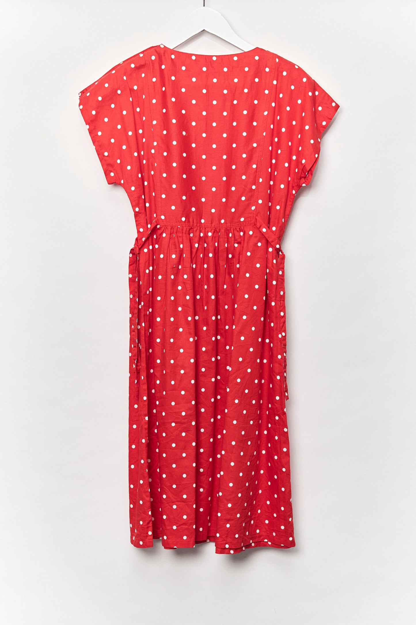 Womens Red polkadot dress size 10-12